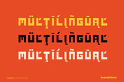 KONSTRUCT - A Block Style Font, a Sans Serif Font by Komet & Flicker (Thumbnail 12 of 15)