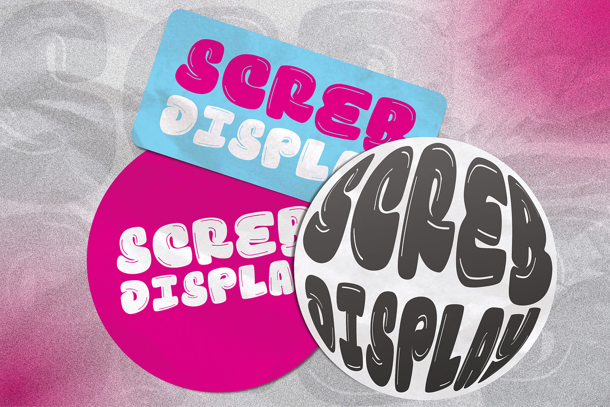 SCREB, a Slab Serif Font by Pustudio (Photo 7 of 7)