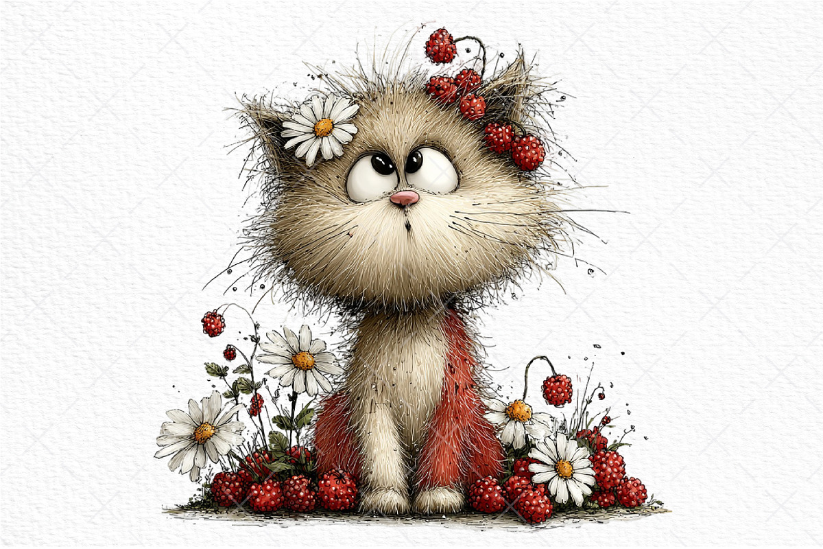 Whimsical Summer Animals Clipart, an Illustration by Craft Nest (Photo 10 of 11)