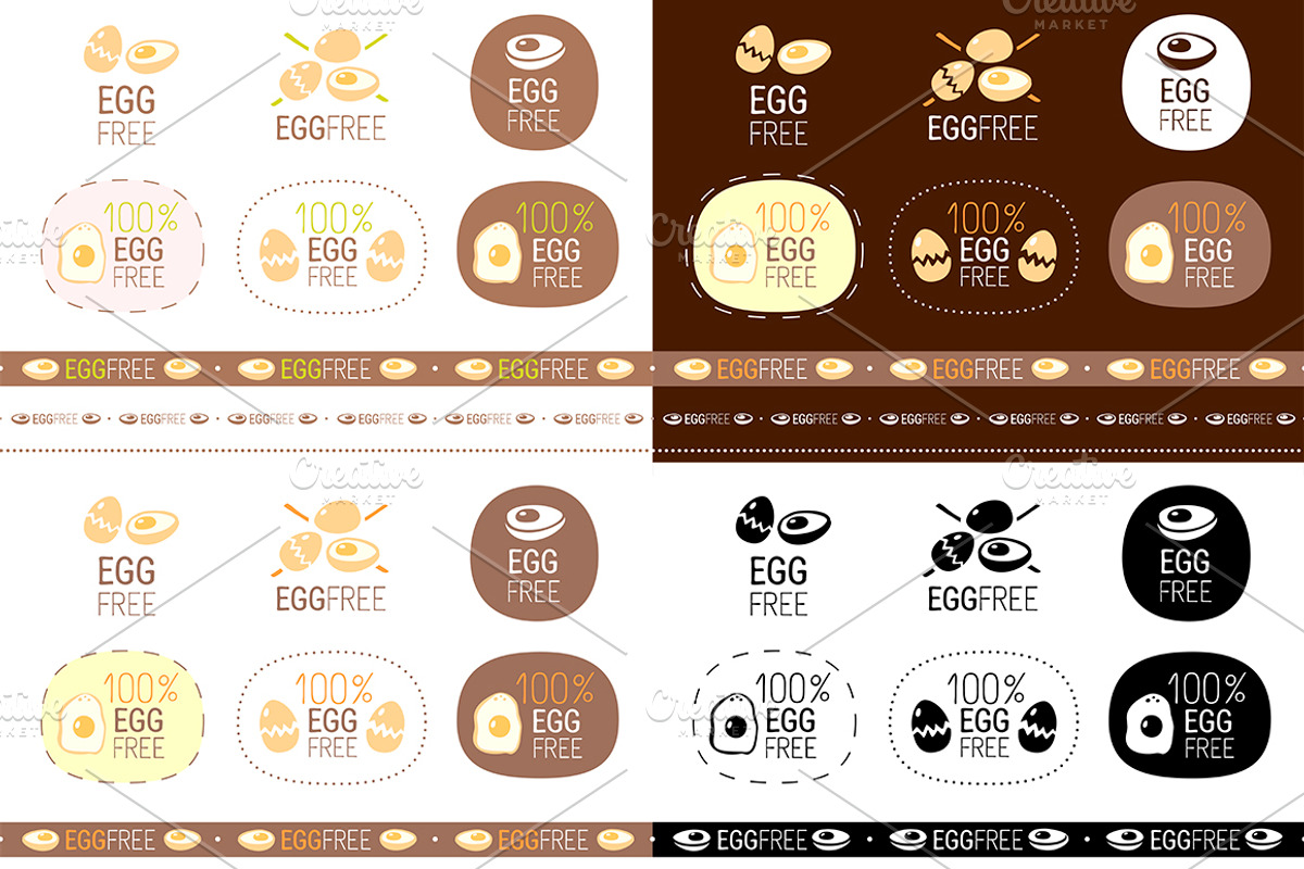 9 in 1! Food signs set, an Object Graphic by SunnyWS (Photo 10 of 10)
