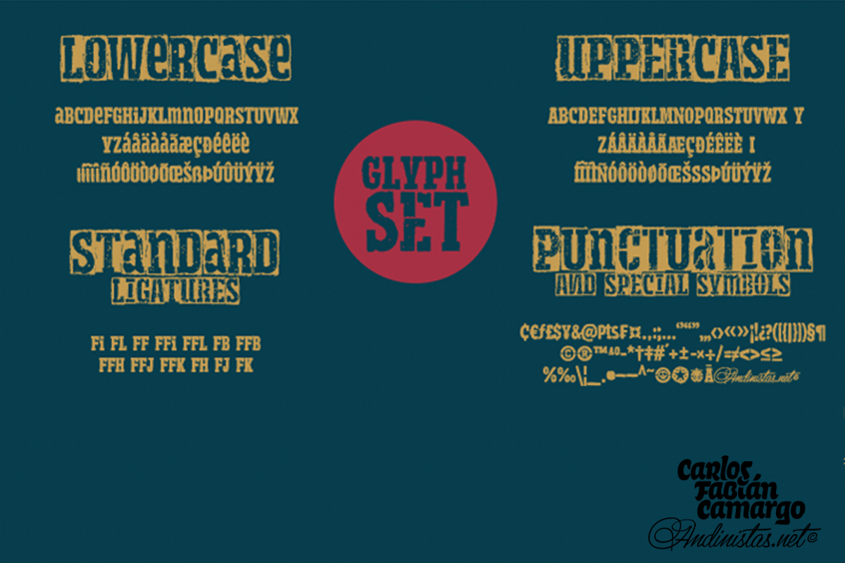 Meteora Type Family / 2 Fonts, a Font by Andinistas Fonts (Photo 5 of 5)