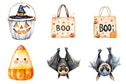Neutral Halloween Clipart, an Illustration by CitraGraphics (Thumbnail 3 of 6)