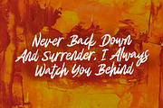 Mia Love Brush Font, a Script Font by Dhan Studio (Thumbnail 5 of 5)