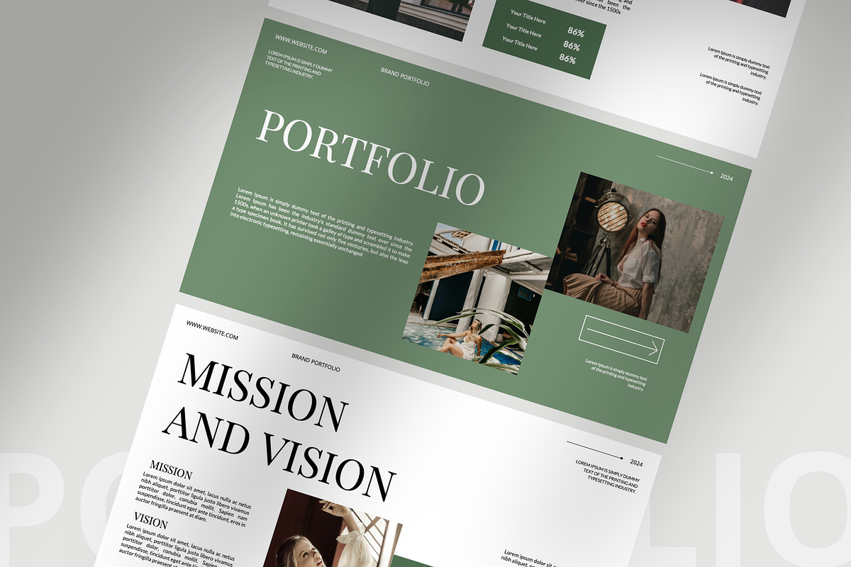 Diva Bundle Brand Portfolio Template, a Presentation Template by Spesifikstd (Photo 7 of 11)