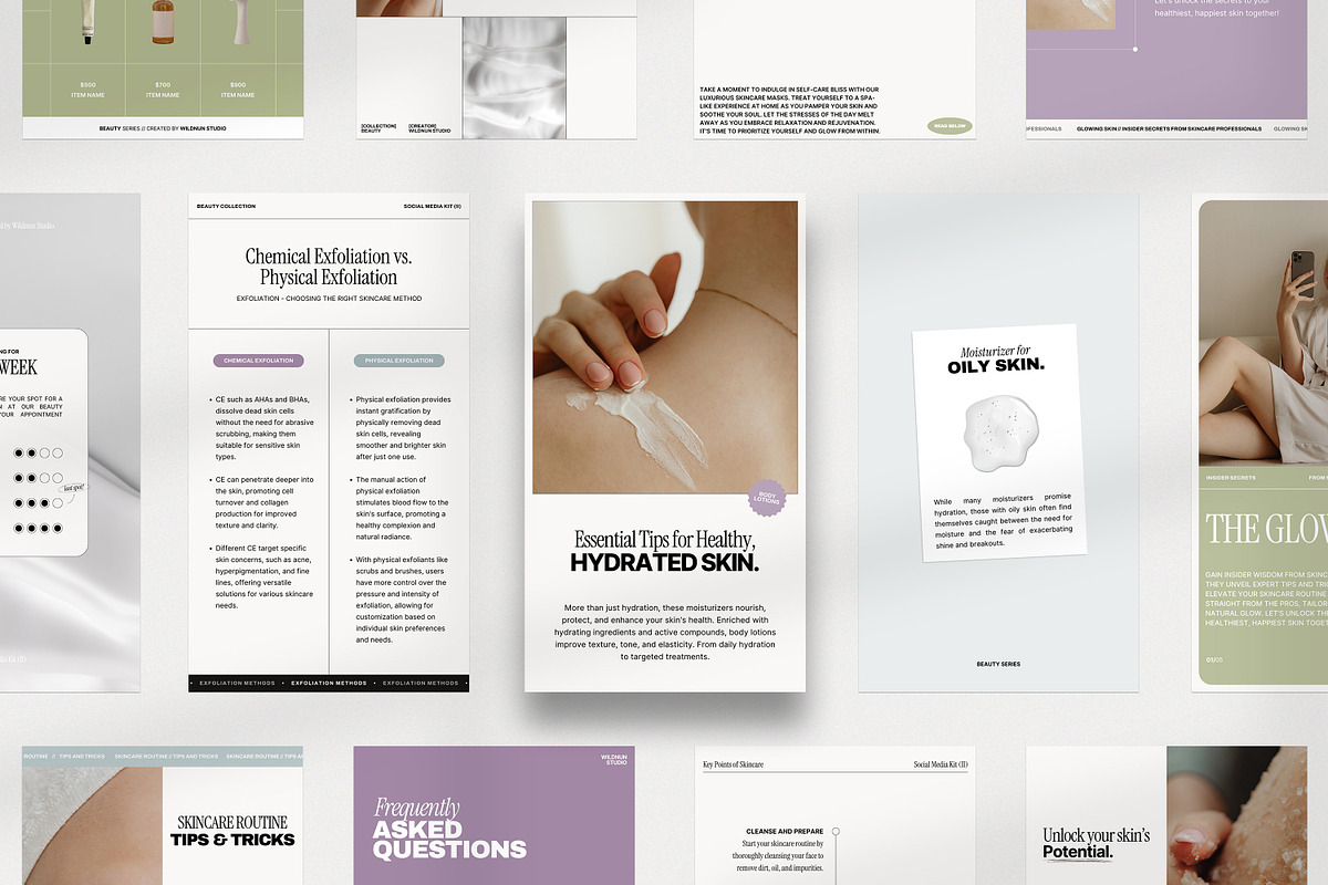 Beauty - Entire Instagram Collection, a Social Media Template by Wildnun Studio (Photo 27 of 52)