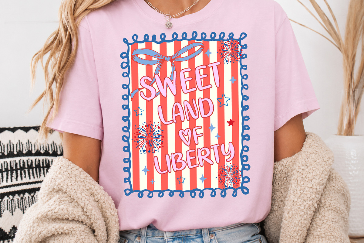 4th of July Patriotic Sublimation, a Seasonal Illustration by Rose Art (Photo 3 of 3)