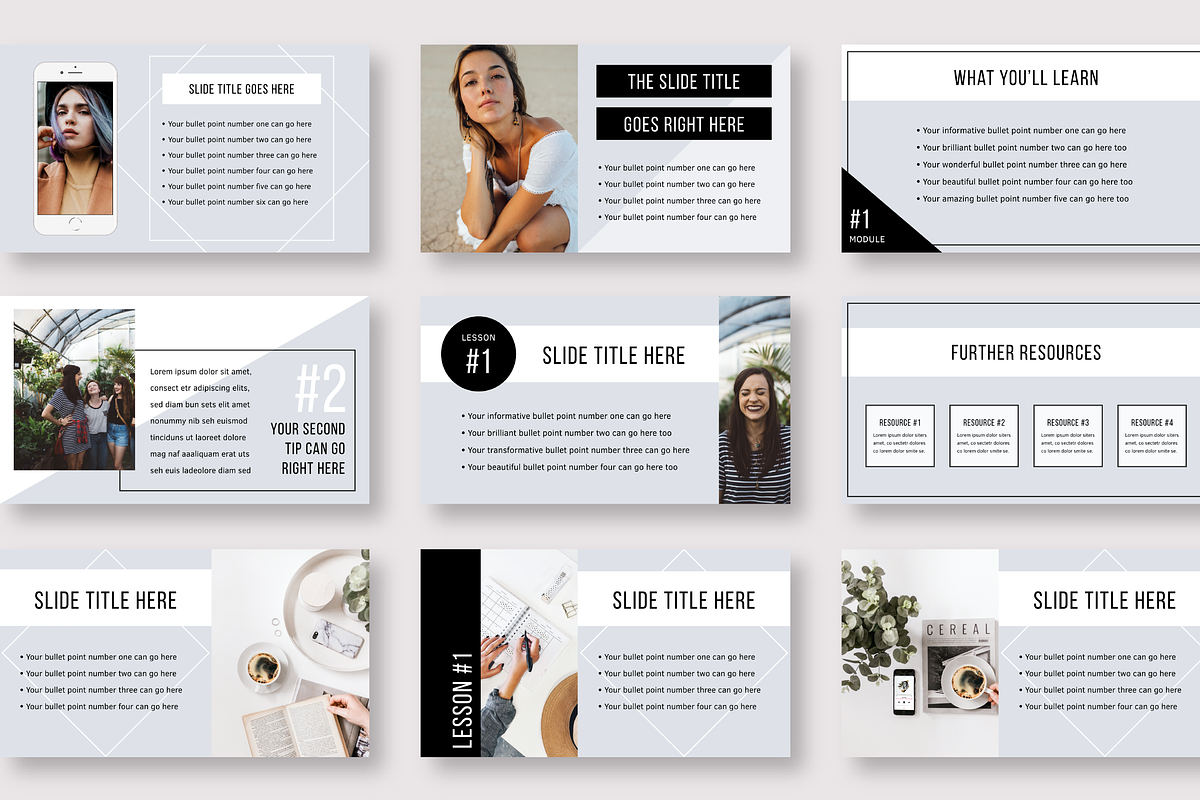 eCourse Resource Bundle, a Design Template by Studio Soluna (Photo 24 of 31)