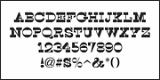 Overland Trail JNL, a Font by Jeff Levine Fonts (Thumbnail 3 of 5)