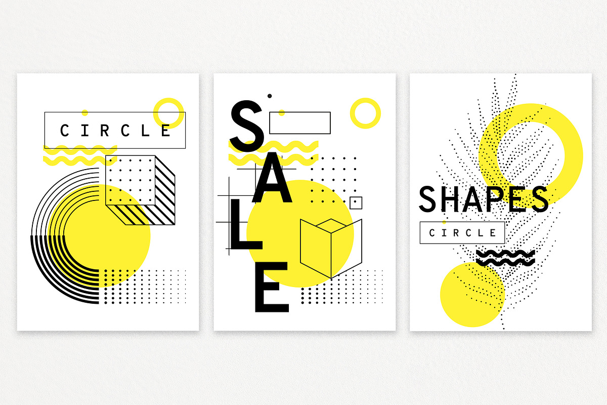 60 geometric shapes, 30 posters, a Shape Add-On by softulka (Photo 17 of 19)