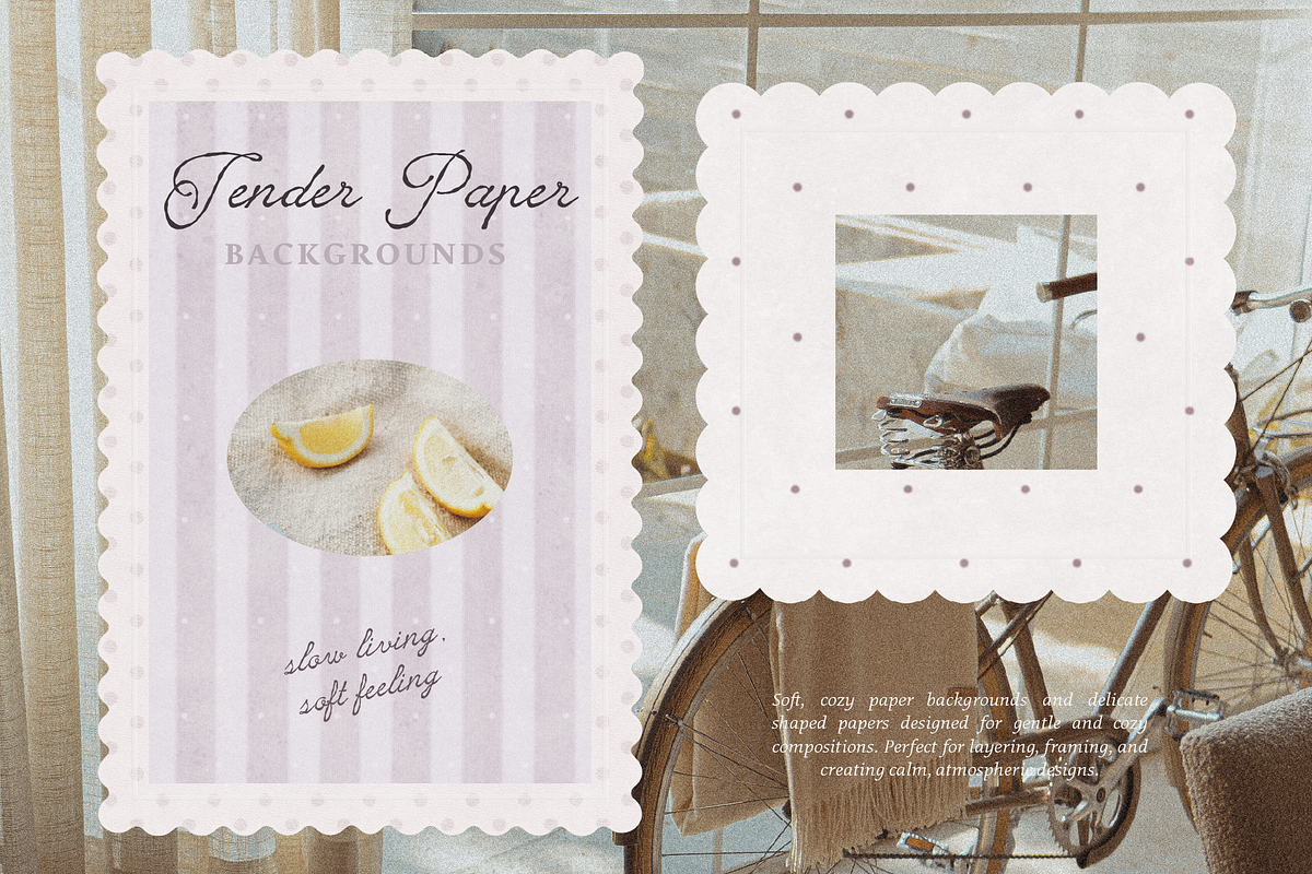 Tender Paper Backgrounds Set, a Background Graphic by Animoon (Photo 2 of 18)