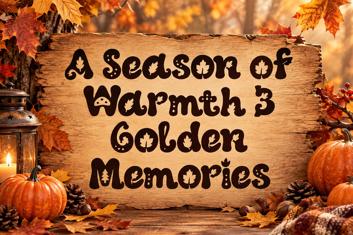 Autumn Reverie, a Handwritten Font by Yoga Letter (Photo 3 of 9)