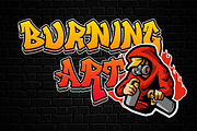 Downtown Street - Graffiti Font, a Font by Arendxstudio (Thumbnail 2 of 9)