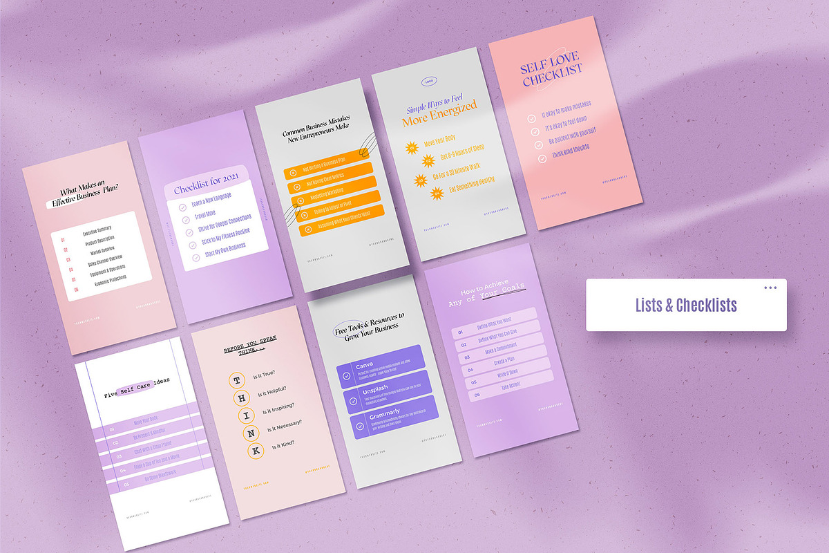Energetic Instagram Templates CANVA, a Social Media Template by AndrewPixel (Photo 7 of 27)