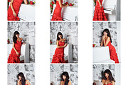 Girl in red near the piano 23 images, a Person Photo by Design Lab. (Thumbnail 2 of 4)