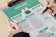 Clean Resume/CV, a Resume Template by designvillage (Thumbnail 9 of 12)