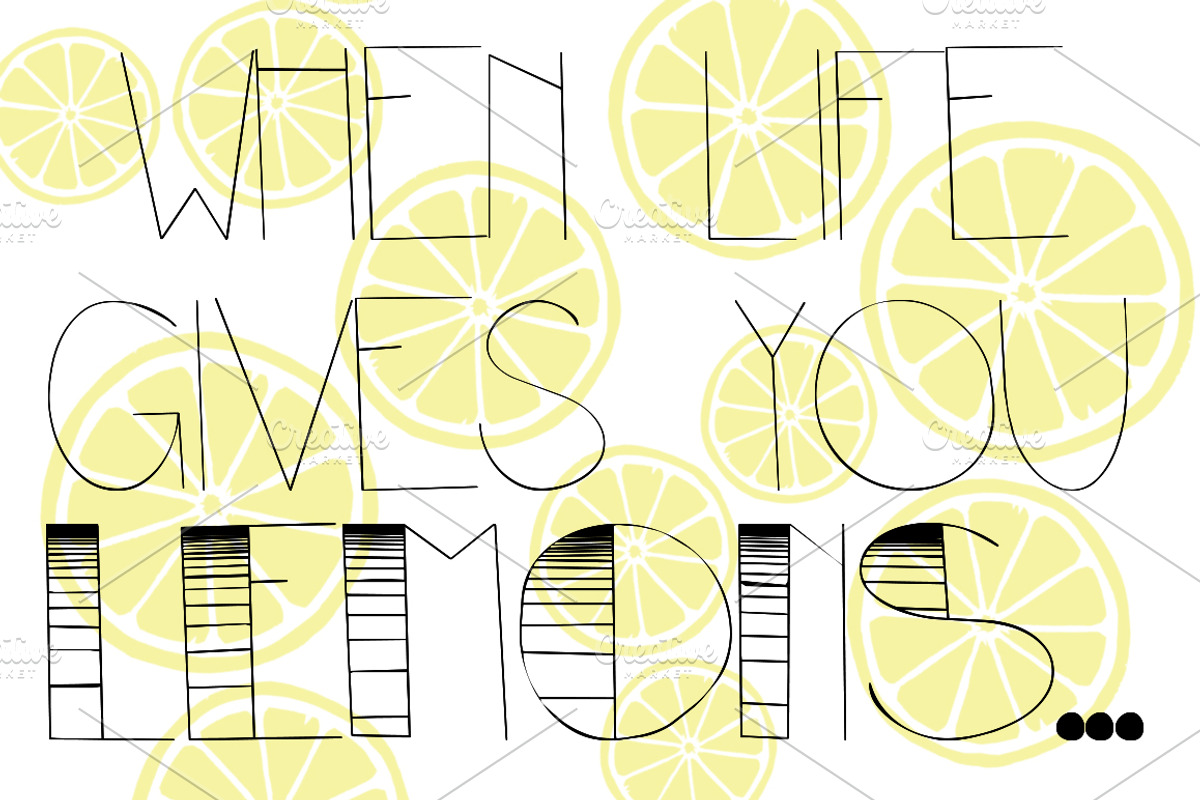 ALLISON Hand Lettered Font preview 2