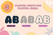 Fox Swirly: 3 Font Styles, a Handwritten Font by Fox7 By Rattana (Thumbnail 2 of 12)