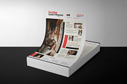 Wedding Newsletter Template, a Flyer Template by Template Shop (Thumbnail 2 of 3)
