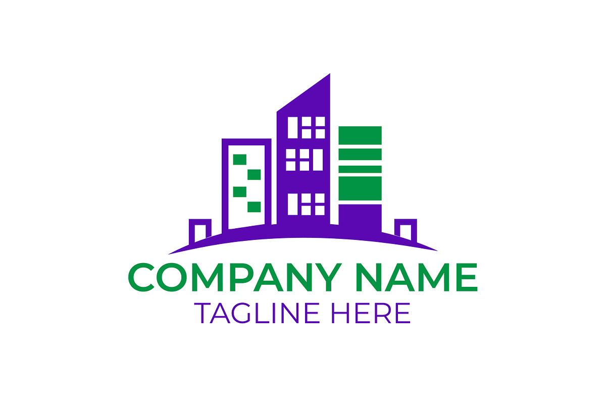 Real estate business icon logo, a Branding & Logo Template by Ahmad Designs