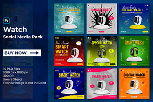 Watch Instagram Social Media Pack