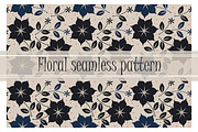 6 Floral patterns & 6 round frames, a Pattern Graphic by Daria Maier (Thumbnail 5 of 8)