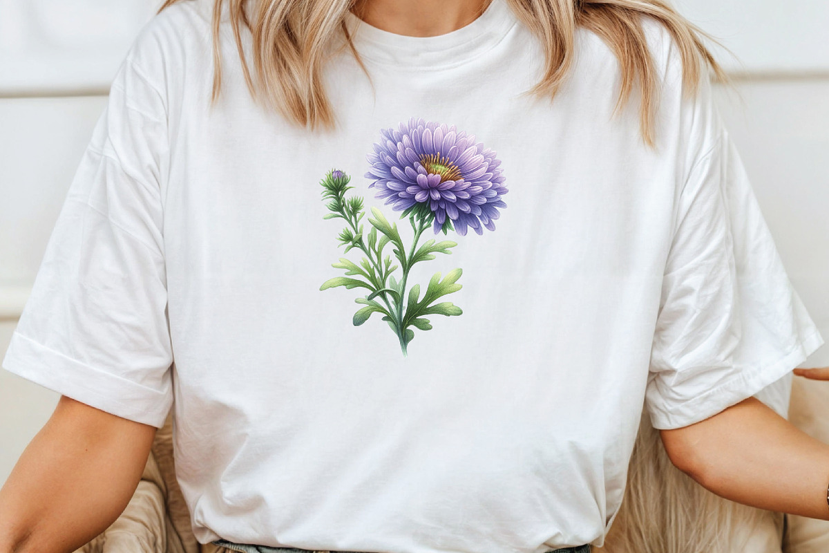 Watercolor Wildflowers Clipart, an Illustration by CraftArtStudio (Photo 4 of 6)