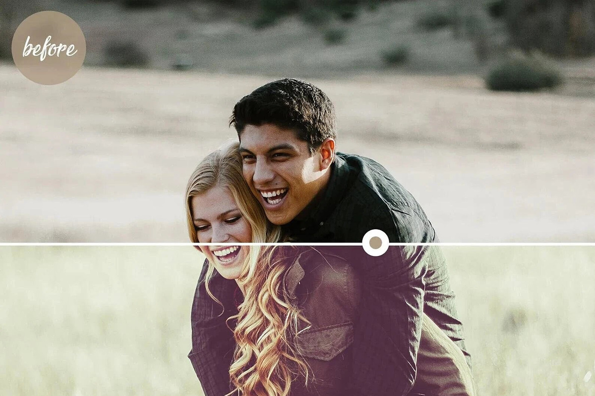 10 Retro Girls Lightroom Presets, a Preset Add-On by LucaTheme (Photo 7 of 9)