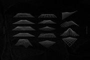 200 Retro Futuristic Shapes, an Object Graphic by FLYERWRK (Thumbnail 6 of 13)
