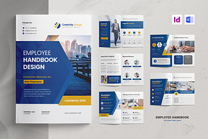 HR / Employee Handbook Design, a Brochure Template by Creativity-Design