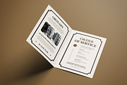Simple Funeral Program, a Brochure Template by graphicook (Thumbnail 3 of 3)