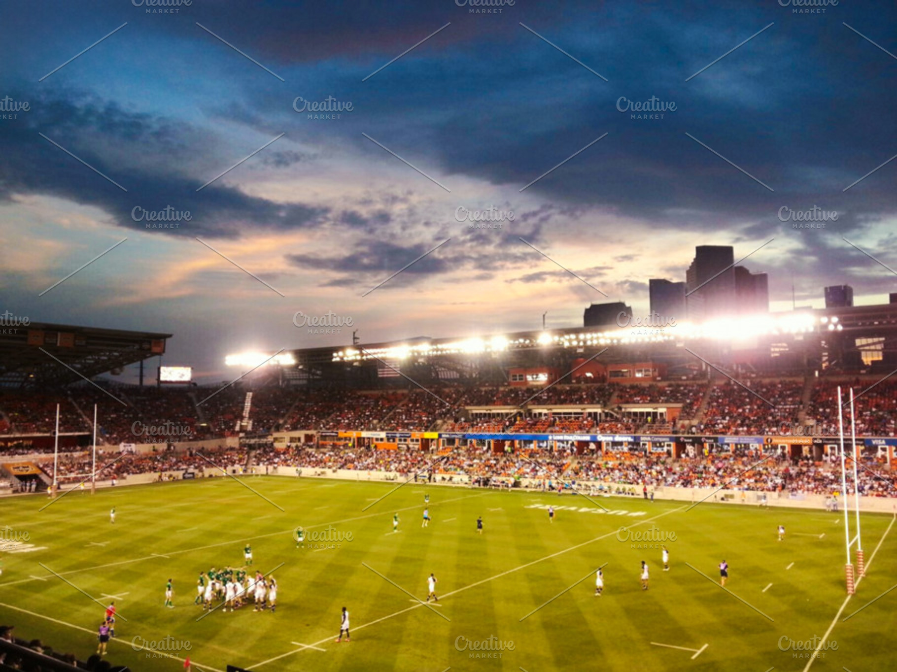 Professional Rugby Game USA vs IRE, a Sports & Recreation Photo by Cordial Punch Press