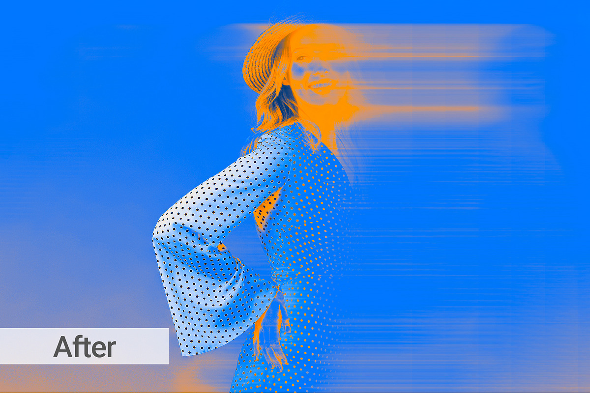 Smudged Gradient Map Photo Effect, a Layer Style Add-On by graphypix (Photo 5 of 13)