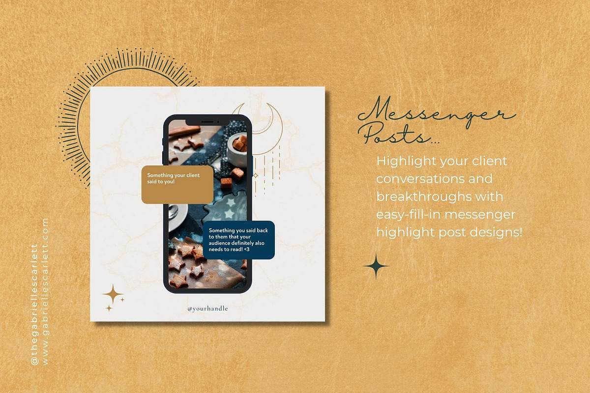 Lapis | Elegant Social Template Set, a Social Media Template by Gabrielle Scarlett Design (Photo 5 of 5)