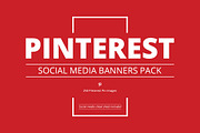 Pinterest Social Media Pack, a Social Media Template by Web Donut (Thumbnail 1 of 6)