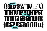 Trokaz - Bold Sport Display Font, a Sans Serif Font by Flawless And Co (Thumbnail 9 of 10)