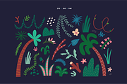 Jungle animals, sloth and leopard, an Animal Illustration by Fave Brush (Thumbnail 3 of 10)