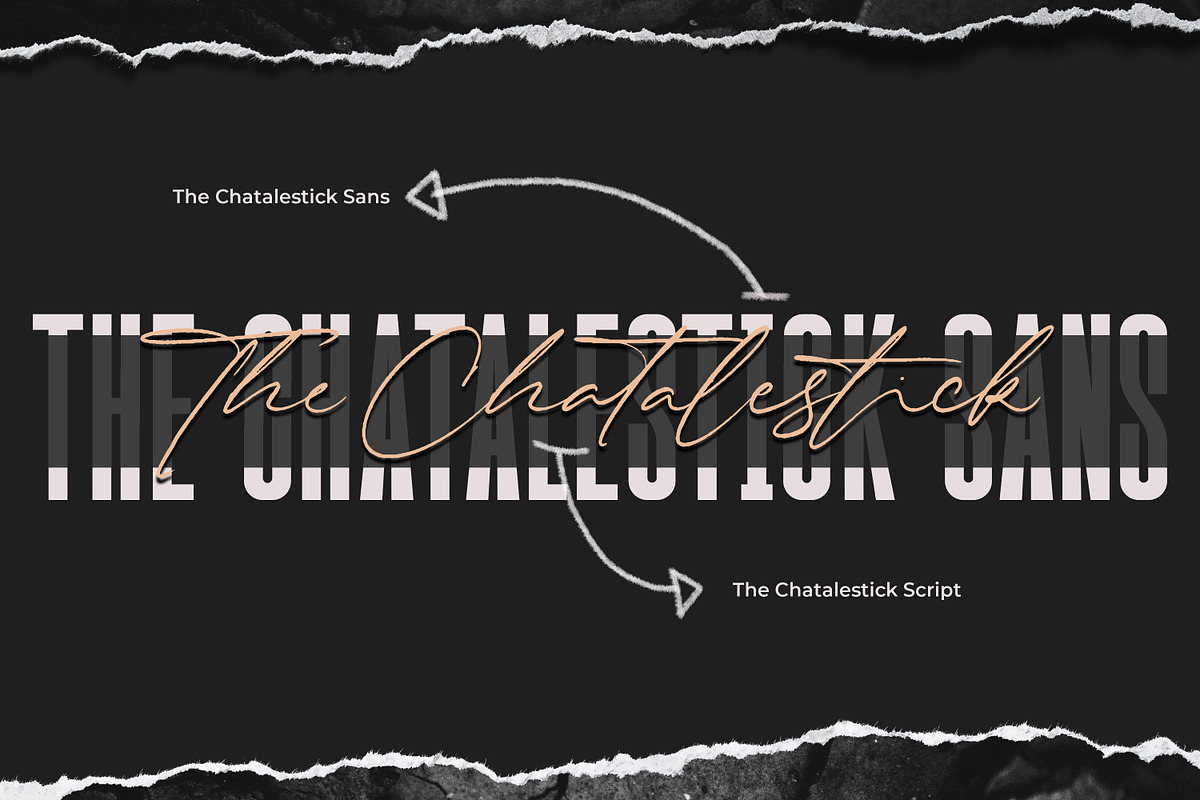 The Chatalestick - Strong Condensed, a Sans Serif Font by Almarkhatype (Photo 8 of 11)