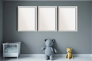 3 Frame Mockups, Nursery Frames, a Templates & Theme by Ali's Designs (Thumbnail 2 of 3)