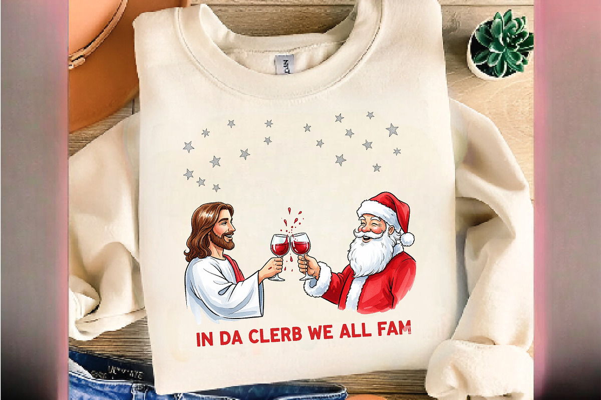 In Da Clerb We All Fam png, an Illustration by DreamArtGraphic (Photo 4 of 5)