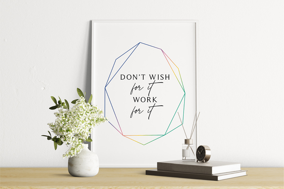 20 Rainbow Geometric Frames, a Decorative Illustration by ChicGraphix (Photo 5 of 11)