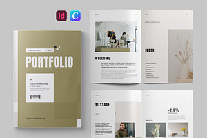 Portfolio Template Canva