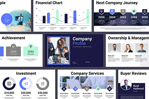 Company Presentation Template, a Presentation Template by E-Type