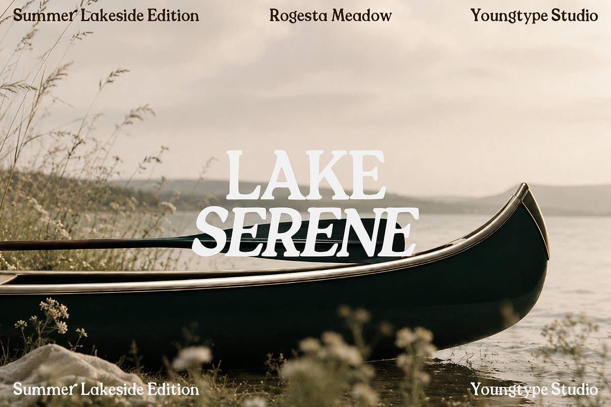 Rogesta Meadow, a Handwritten Font by Youngtype.Std (Photo 12 of 15)