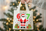 Six Seven Santa PNG, an Object Illustration by DreamCafeArt (Thumbnail 6 of 7)