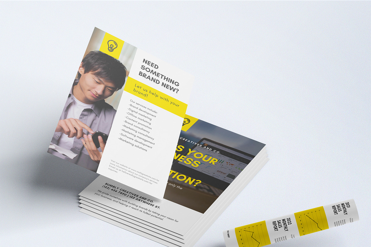 Flyer or Letterhead Mockup, a Print Template by 2M GRAPHICS DESIGN (Photo 7 of 7)