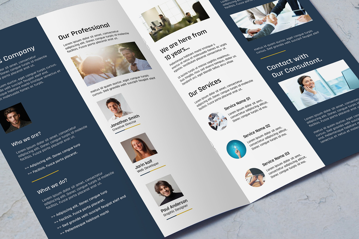 Business Brochure Template, a Brochure Template by SmmrDesign (Photo 2 of 5)