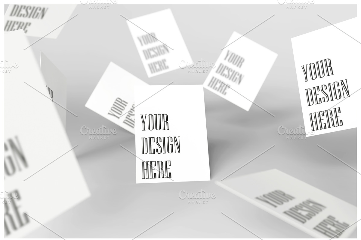 Powerful Postcard Mockup, a Print Template by manfredicalamai (Photo 3 of 4)