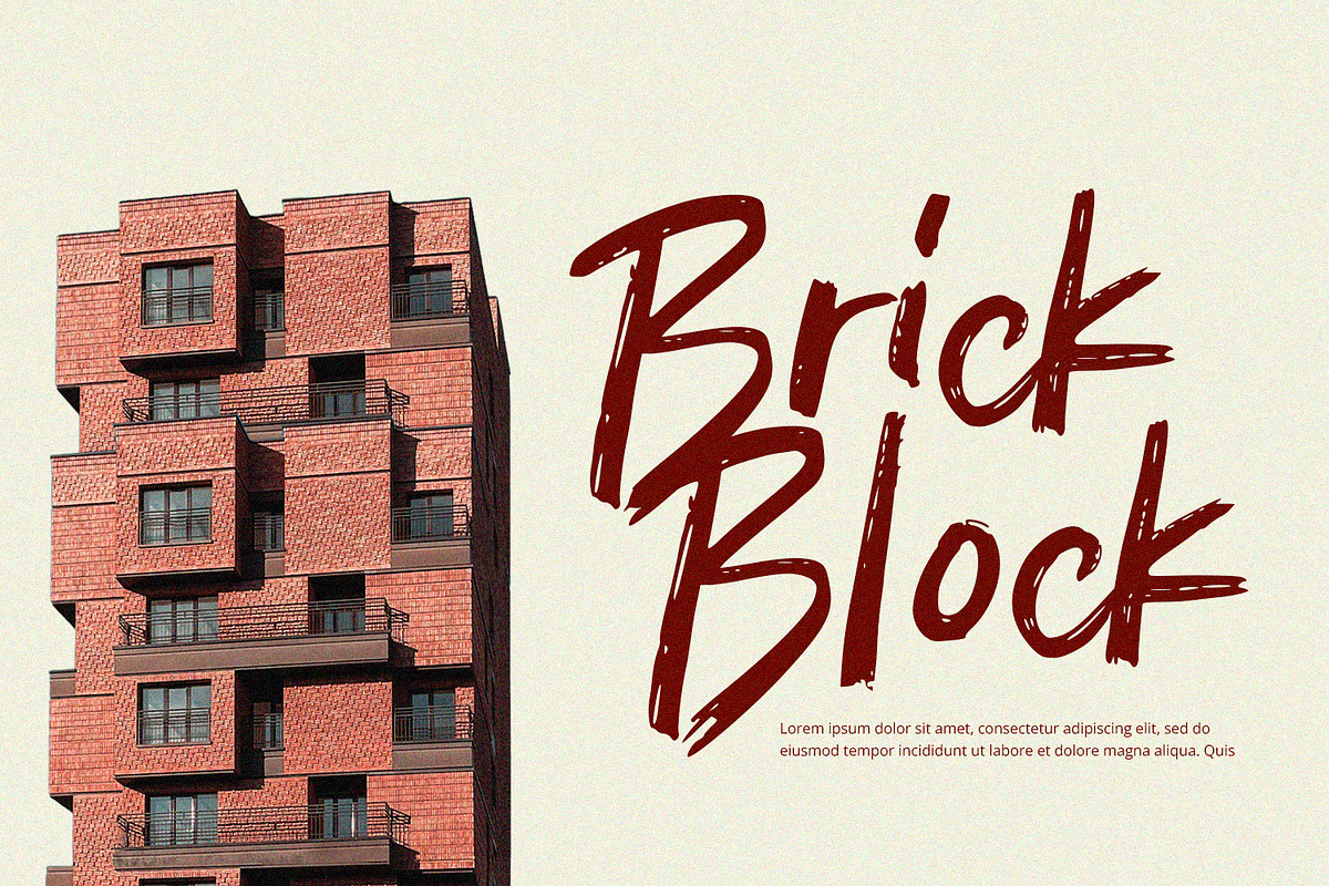 Hollowstone - Brush Font, a Script Font by Alpaprana (Photo 2 of 10)