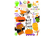 Cute Cartoon Set With Funny Animals, an Object Illustration by Maria Starus (Thumbnail 1 of 3)