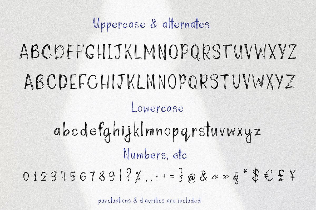 Crazy Jump scribble font handwritten, a Handwritten Font by TD fonts (Photo 6 of 10)